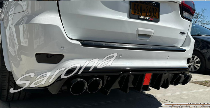 Custom Jeep Grand Cherokee  SUV/SAV/Crossover Rear Lip/Diffuser (2011 - 2021) - $790.00 (Part #JP-018-RA)